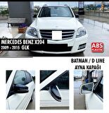 Mercedes Glk Serisi  X204 (2009-2015) Batman Yarasa Ayna Kapağı (Parlak Siyah)