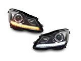 Mercedes W204 C Serisi (Makyajlı Kasa İçin)  Led Far