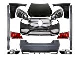 Mercedes W212 Full Body Kıt-Makyajsız Kasayı Makyajlı E63E Çevırme(Far-Stop-Kaput Ve Çamurluk Dahıl)