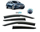 Opel Astra J 2010-2016 Model Cam Rüzgarlığı Kromlu Sunplex