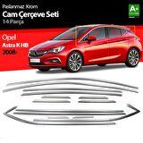 Opel Astra K Hb Krom Cam Çerçeve Seti 14 Prç 2015 Üzeri