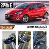 Opel Corsa E (2014-2019) Batman Yarasa Ayna Kapağı (Parlak Siyah)