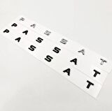 Orjinal Yeni Passat Yazısı (Passat B7-B8-B8.5 Uyumlu)  Drs 4X4