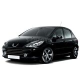 Peugeot 307 Krom Cam Çıtası 4 Prç 2001-2008