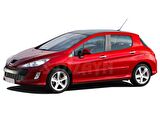 Peugeot 308 Krom Kapı Kolu 4 Kapı 2007-2013