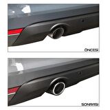 Renault Clio 5 Krom Egzoz Ucu Vidalı 2019 Ve Üzeri