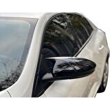 Renault Megane 3 Hb 2016 Sonrası Batman Yarasa Ayna Kapağı (Piano Black)