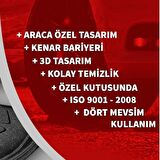 Rizline Bmw E90 3D Havuzlu Paspas Bej Aynı Gün Ücretsiz Kargo