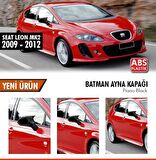 Seat Leon Mk2.5 Batman Yarasa Ayna Kapağı Piano Black / 2009-2012 Makyajı Kasa