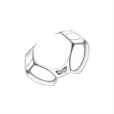 Toyota C-Hr 2016-2019 Dıreksıyon Kaplama Sılver