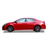 Toyota Corolla (2012-2016) Yan Marşpiyel Seti (Plastik)