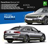 Volkswagen Passat B8.5 Business Krom Aksesuar Seti 24 Parça S Dizayn A+Kalite