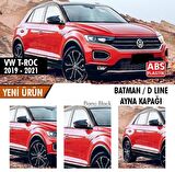 Volkswagen T-Roc 2019 Sonrası Batman Yarasa Ayna Kapağı (Parlak Siyah)