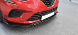 Renault Clio 5 Ön Tampon Eki Custom Ön Lip 3 Parça Vakum Üründür