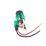 Yeşil Işıklı Çakmak 24V / Icca11