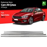 Fiat Egea Sd Krom Cam Çıtası 4 Prç. 2015 Üzeri