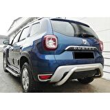 Dacia Duster 2 2018 - Arka Koruma Tampon Barı U Model Borulu