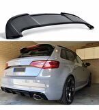 AUDI A3 HB BOYALI SPOİLER PARLAK SİYAH