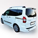 Ford Courıer Spoiler Bagaj Gt Parlak Siyah Policarbondur