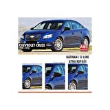 Chevrolet Cruze Batman Yarasa Ayna Kapağı Piano Black / 2012 - 2016