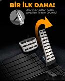 Citroen Evasion Havuzlu Universal Paspas Krom Bej Renk