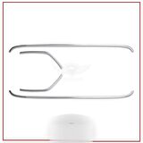 Ford Transit Ön Panjur Çerçevesi 2019- Paslanmaz Çelik