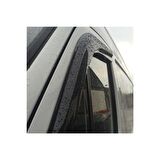 Sunplex Vw Polo 2010-2016  4 Lü Set Cam Rüzgarlığı Ön Ve Arka