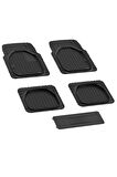 Seat Ibiza 3D Havuzlu Sahler Universal Paspas Mat Siyah