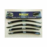 Niken Peugeot 5008 2018- Kromlu Cam Rüzgarlığı 4Lü