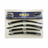 Niken Honda Civic 2012-2016 Model Kromlu Cam Rüzgarlığı 4Lü