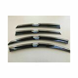 Niken Honda Civic 2012-2016 Model Kromlu Cam Rüzgarlığı 4Lü