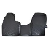 Volkswagen Caddy PANELVAN 2020 Sonrası Sonrası 3D Havuzlu Paspas (2 parça)