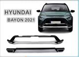 Hyundai Bayon 2021 Sonrası Ön Arka Tampon Koruma Difüzör