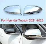 Hyundai Tucson 2021 Sonrası Ayna Kapağı ABS Krom