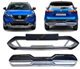 Nissan Qashqai 2021 Sonrası Ön Arka Tampon Koruma Difüzör