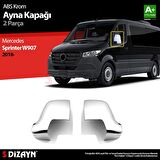 Mercedes Sprinter W907 Abs Krom Ayna Kapağı 2 Prç. 2018 Üzeri