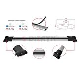 Chevrolet Captiva 2011-2016 FLY Model Gri Ara Atkı A+Kalite