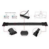 Audi A4 B9 Allroad Estate 2016 Üzeri FLY Model Siyah Ara Atkı A+Kalite