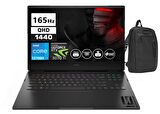 Hp Omen 16-K0008NT Intel Core I7 12700H 16GB Ddr5 1tb SSD 8gb Geforce RTX3070Tİ 16.1 Inç Qhd 165 Hz WINDOWS11PRO Taşınabilir Bilgisayar OM7H8Z5EAW20+ZETTAÇANTA