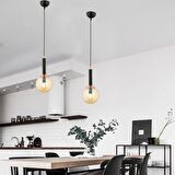 Erna Tekli Sarkıt Modern Retro Sarkıt Mutfak Salon Sarkıt Avize 