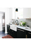 Bocchi Lavello Seramik Mutfak Eviyesi 76 Cm Parlak Beyaz 1138-001-0120-03