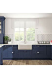 Bocchi Lavello Seramik Mutfak Eviyesi 76 Cm Parlak Beyaz 1138-001-0120-03