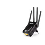 Wıfı Repeater + Router + Ap 300Mbps Siyah LV-WR16