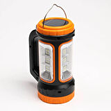 KA-779 3w+15w Uzun Menzilli Solar Güneş Panelli Ultra Güçlü Ledli Şarjlı Fener