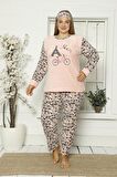 Welsoft Polar Büyük Beden Pijama Takımı 32C-1832
