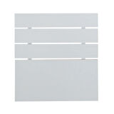 PASİFİC HOME Huga Tek Kişilik Beyaz Yatak Başlığı 100lk / 100 cm Baza Başlık