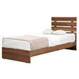 Pasific Home Huga Başlıklı Genç Odası Karyolası,Ceviz,120x200