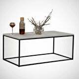 Pasific Home Cosco Dikdörtgen Orta Sehpa ,Beyaz Meşe
