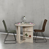 Pasific Home Middle Pratik Katlanır Masa, Meşe