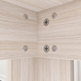 Pasific Home Single Mutfak Yemek Masası, 120 x80 cm, Dikdörtgen, Meşe